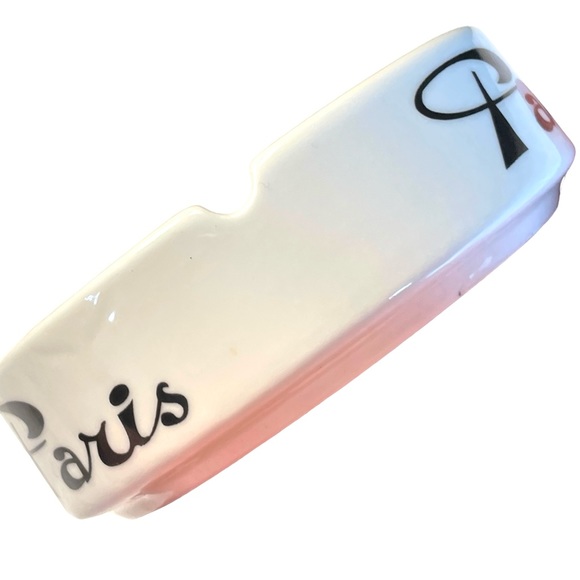 Dessapt Editions Paris Ashtray Trinket Dish Eiffel Tower & Monuments Souvenir - Picture 4 of 12